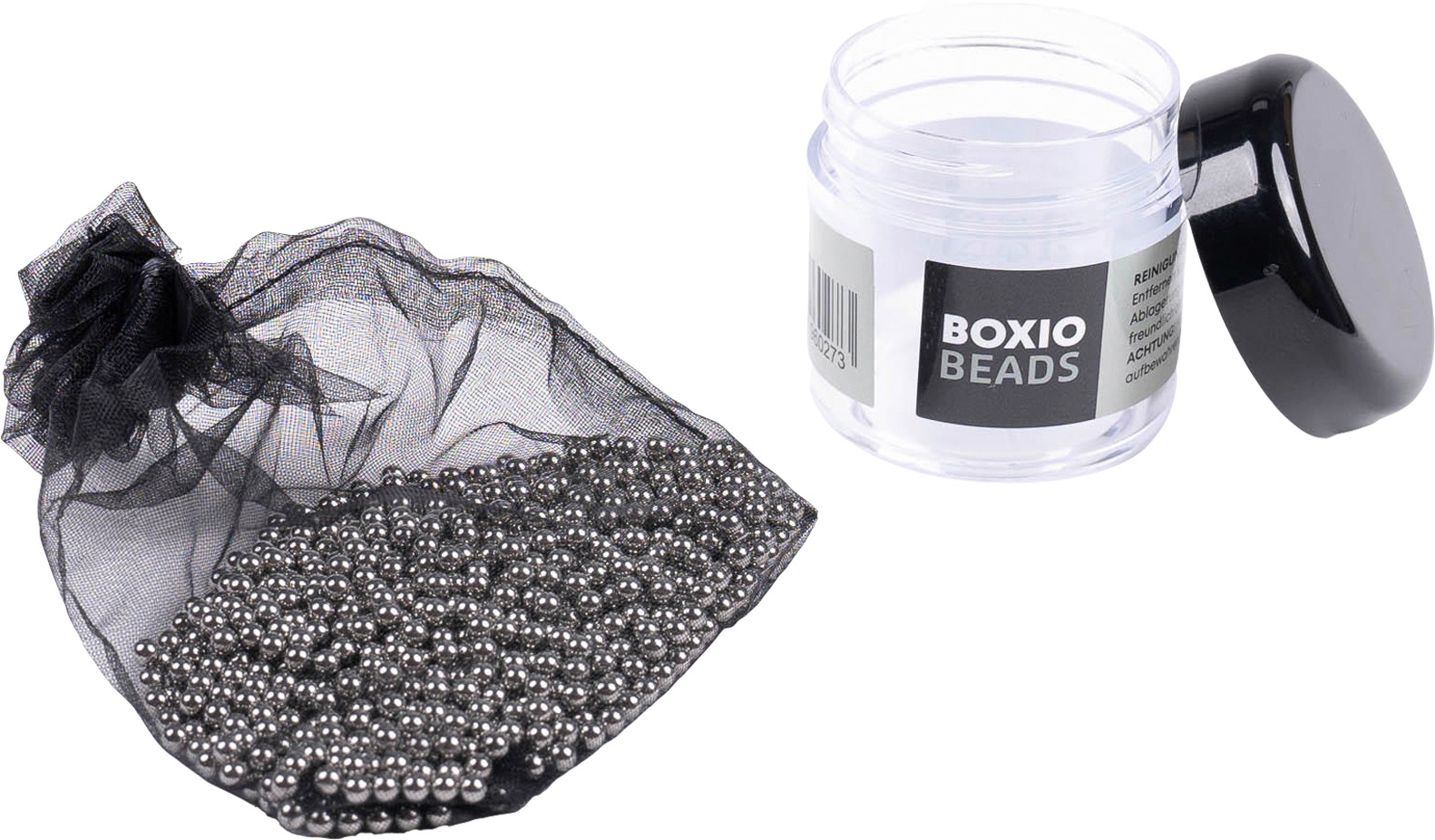 Boxio Beads Reinigungskugeln Edelstahl für Wassertank / Kanister
