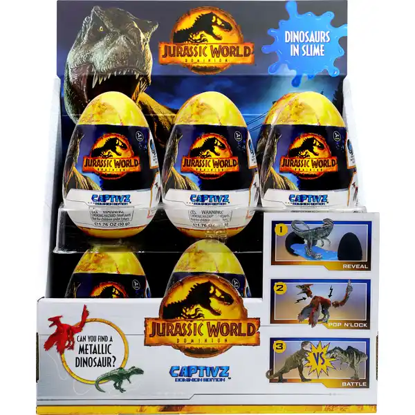 Jurassic World Captivz Dominion Slime Egg Cdu