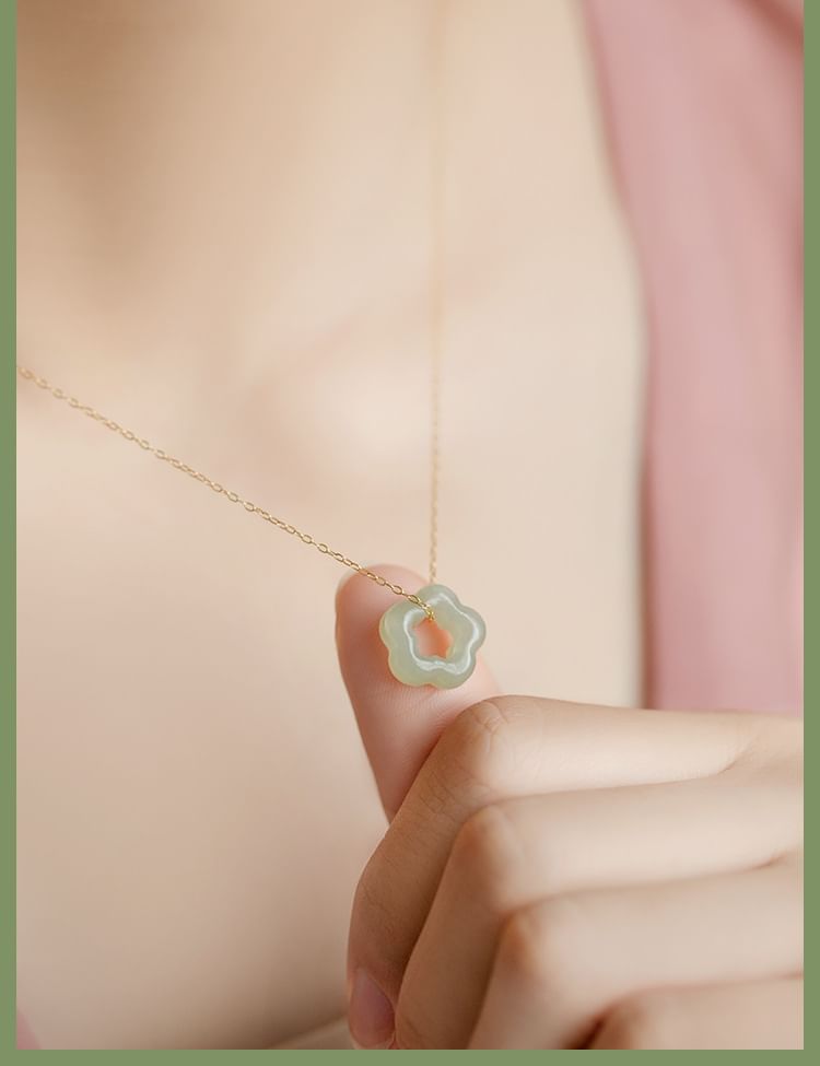 Halfla - Jade ketting