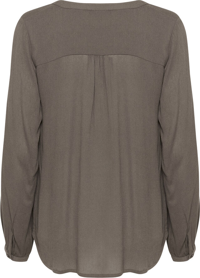 Kaffe Amber Blouse LS Major brown