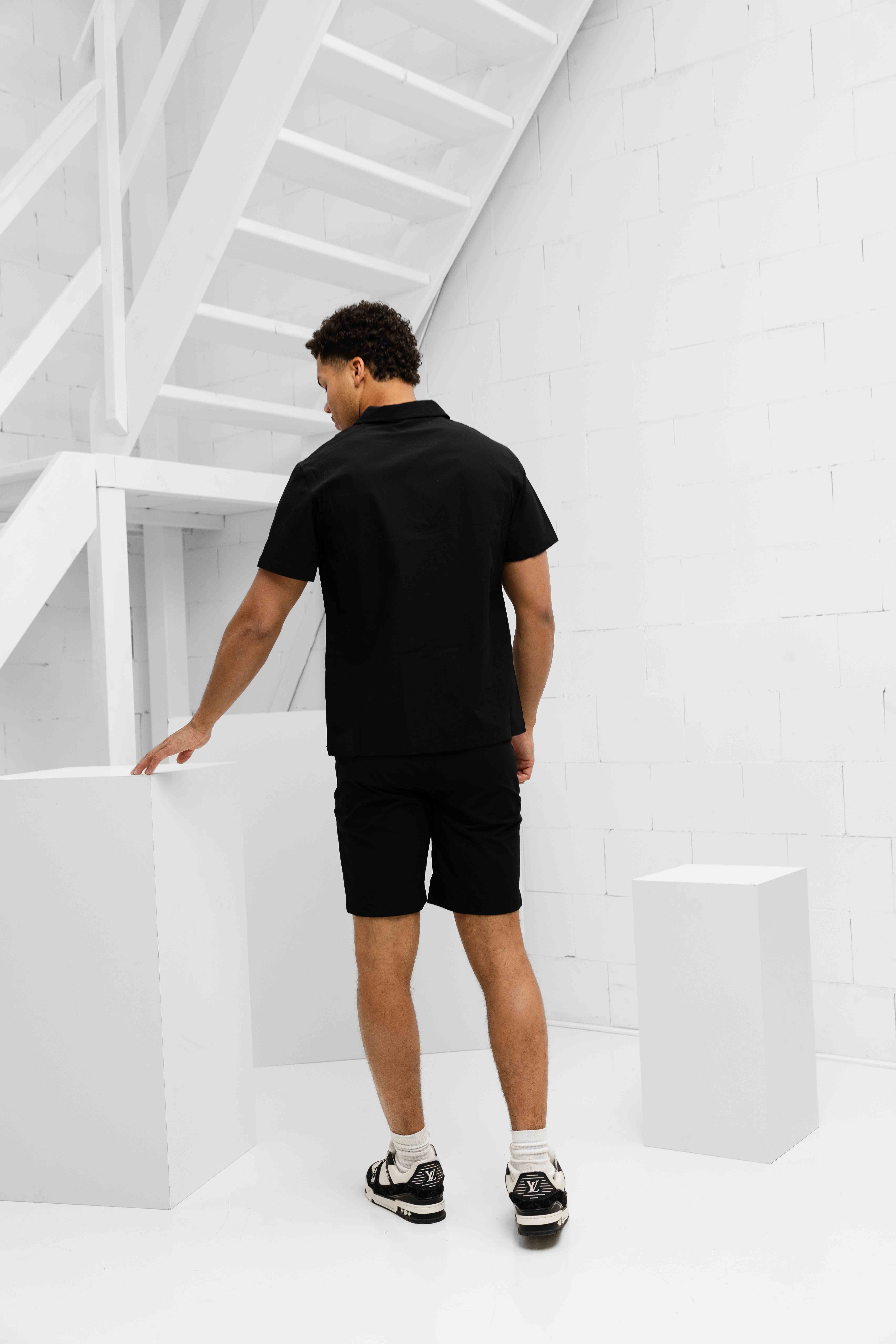 XPLCT Tech Short Zomerset Heren Zwart
