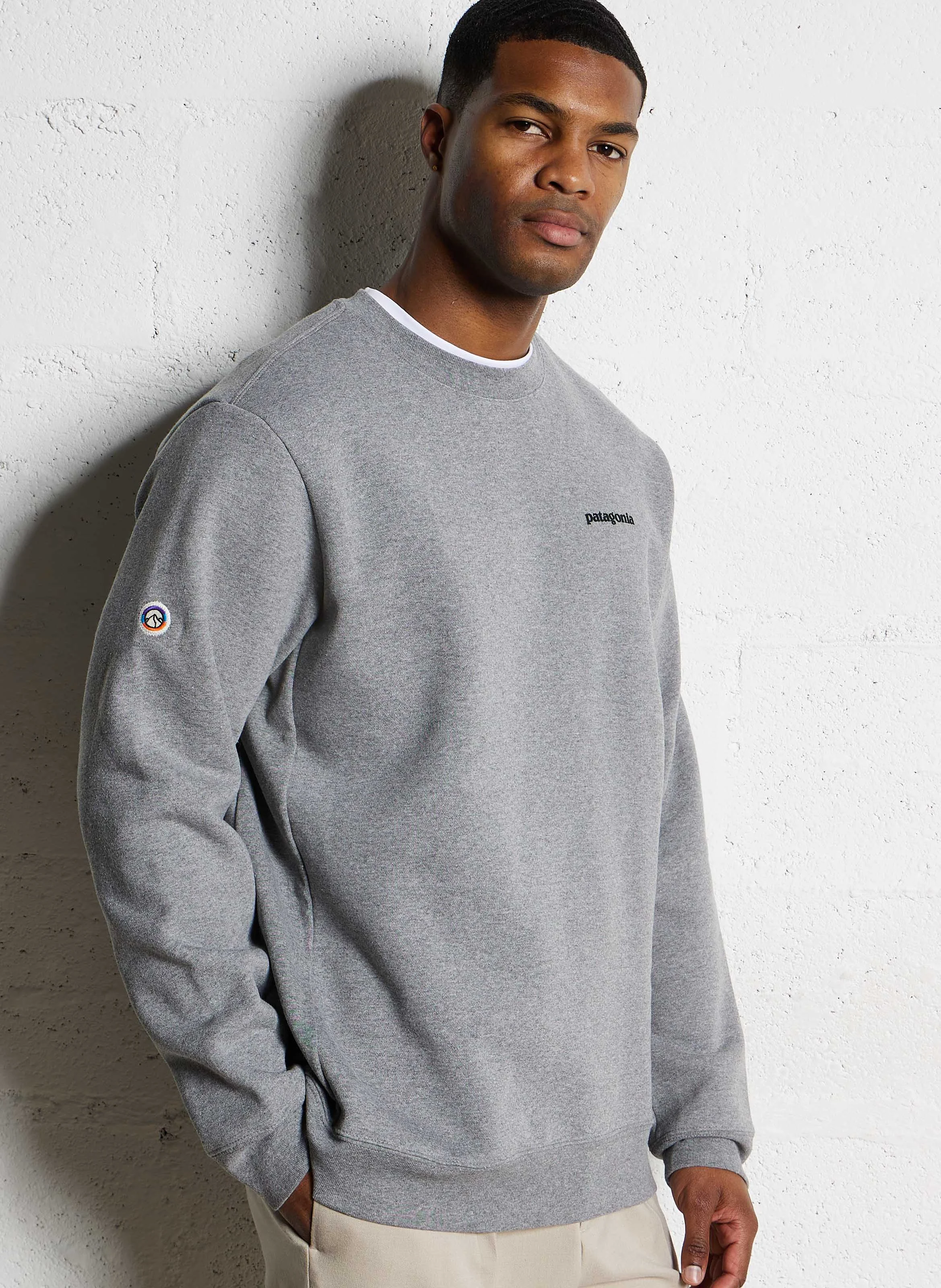 FITZ ROY ICON UPRISAL - Sweat col rond | Gris