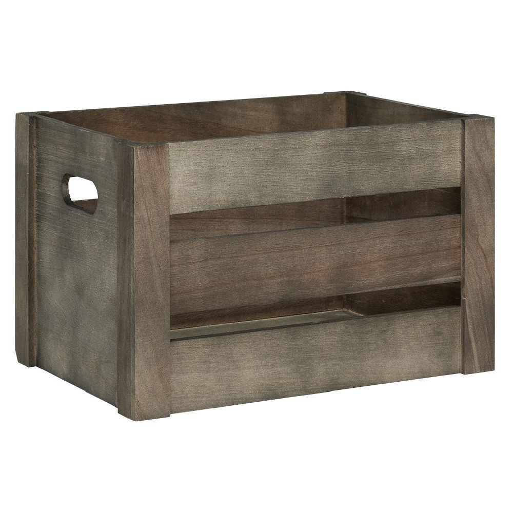 Caisse de rangement en bois Taille S
