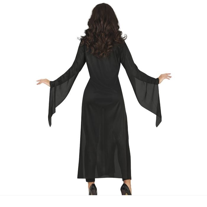 Skelet Halloween tuniek Dames L