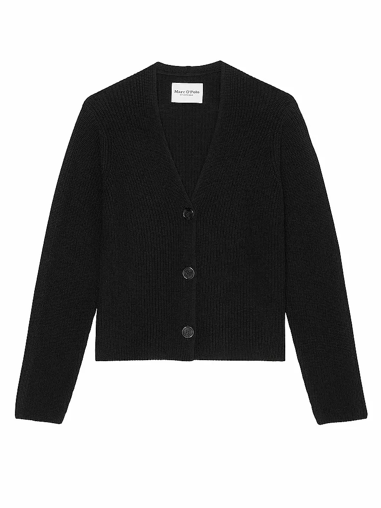 MARC O'POLO Cardigan  schwarz