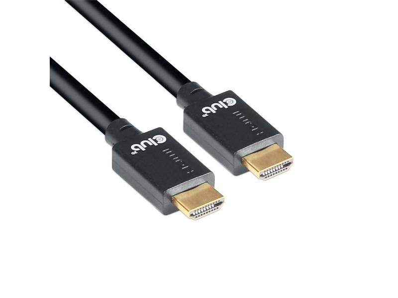 Club 3D Kabel Ultra High Speed 4K120Hz, 8K60Hz HDMI 2.1 - H Ultra High Speed HDMI 2.1-Kabel mit Unterstützung für Auflösungen bis zu 4K @ 120Hz oder 8K @ 60Hz