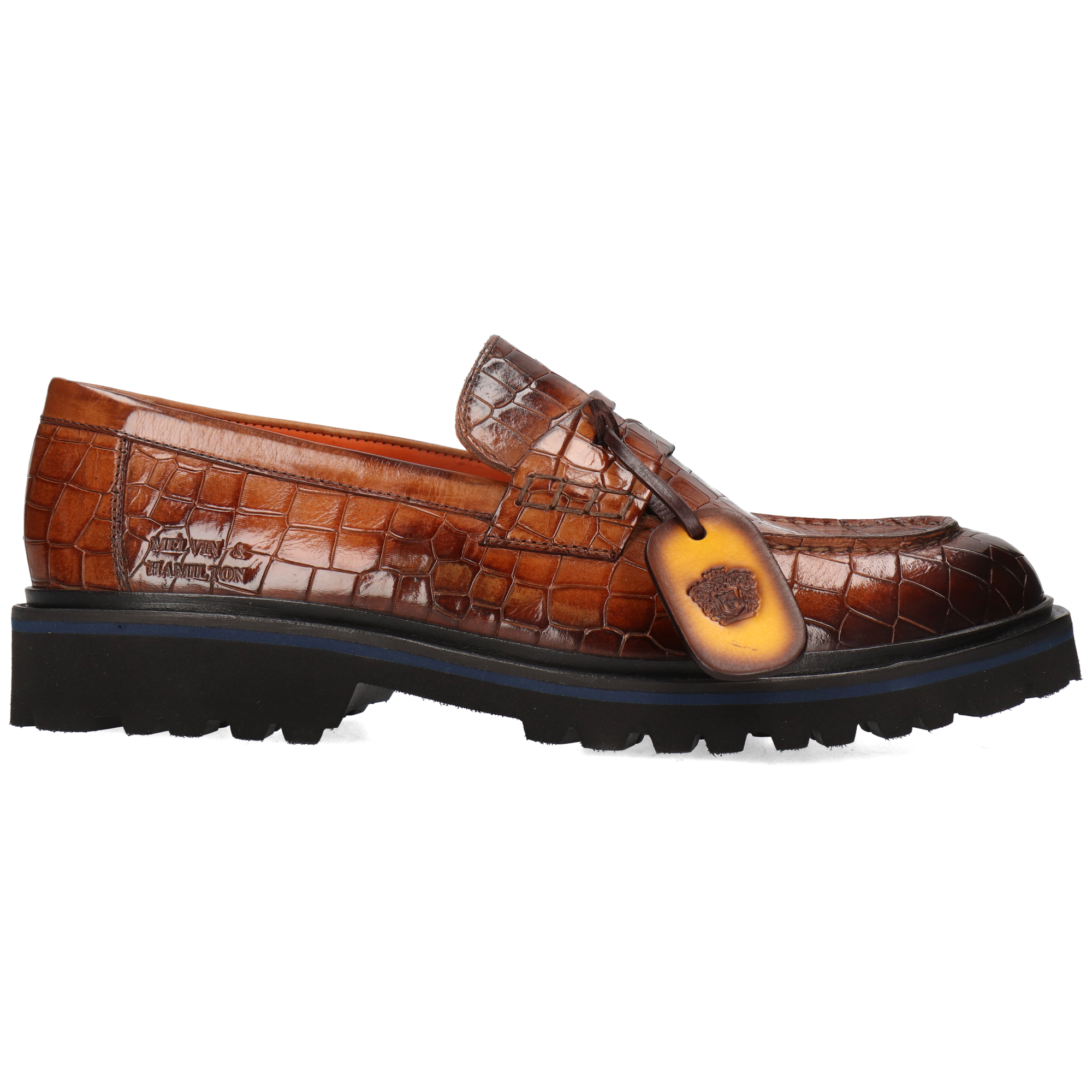 PIERCE 9 - Mocassins à semelle plateforme | Marron