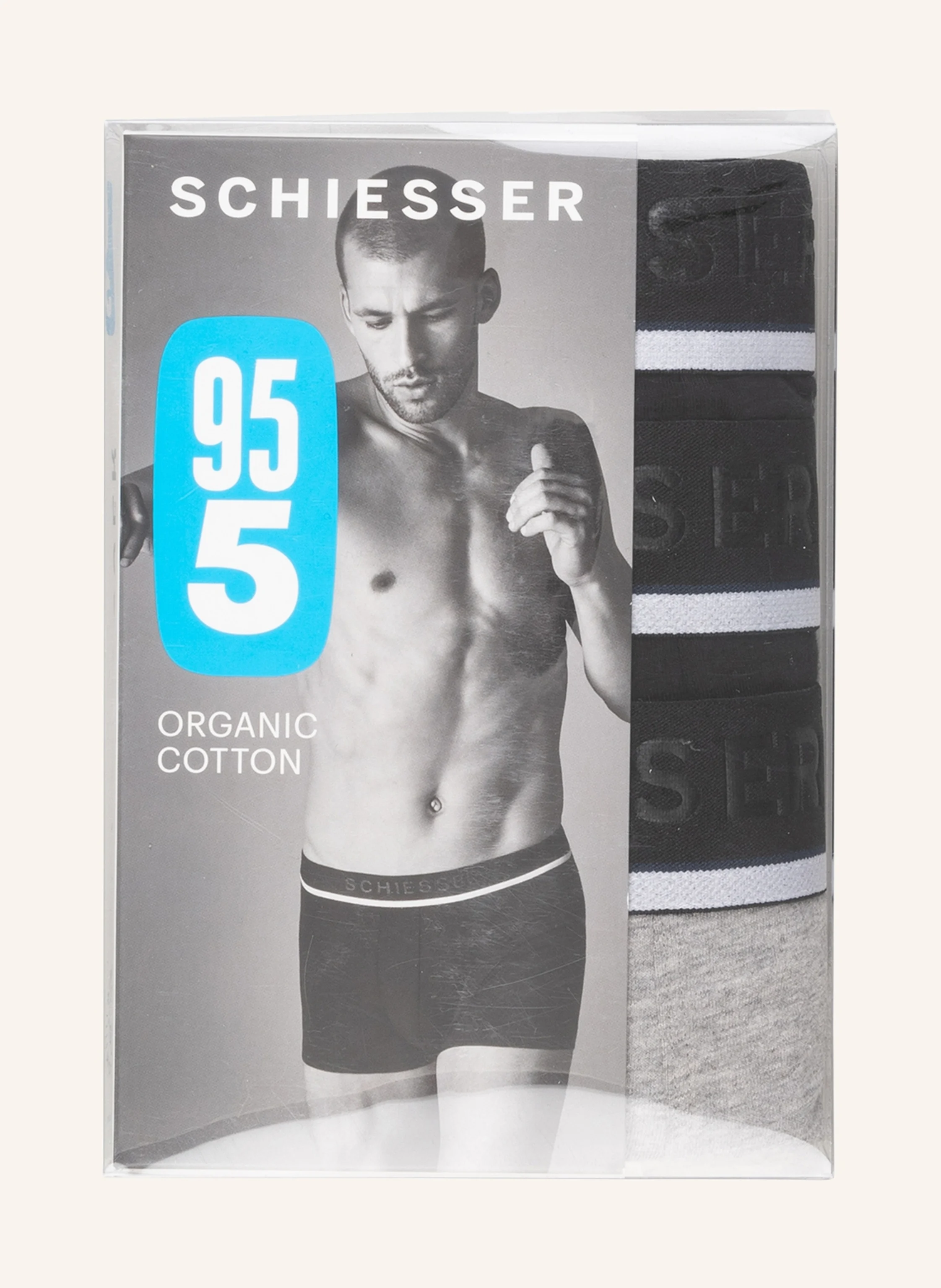 SCHIESSER 3er-Pack Boxershorts 95/5