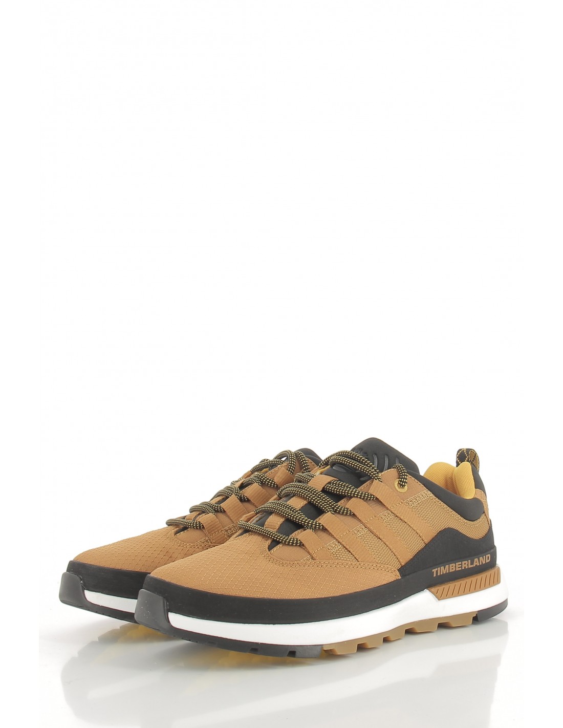 timberland Baskets de ville Homme Euro Trekker Low Mesh marron/noir/blanc