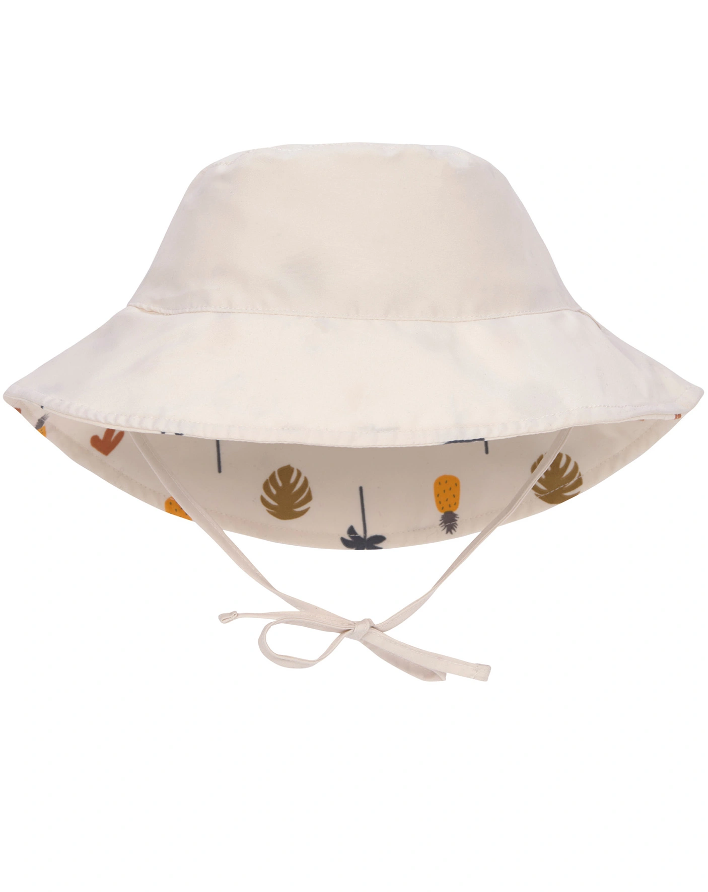 Wendehut BOTANICAL mit Nackenschutz in offwhite