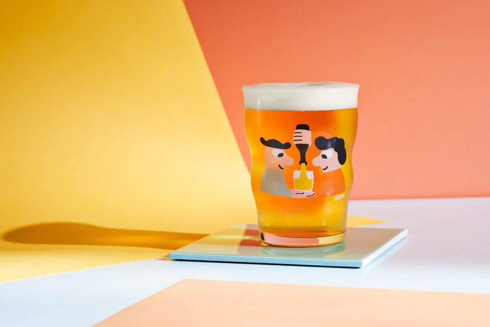 Holmegaard  x Mikkeller Pint Ølglas 2024 - 40 cl.