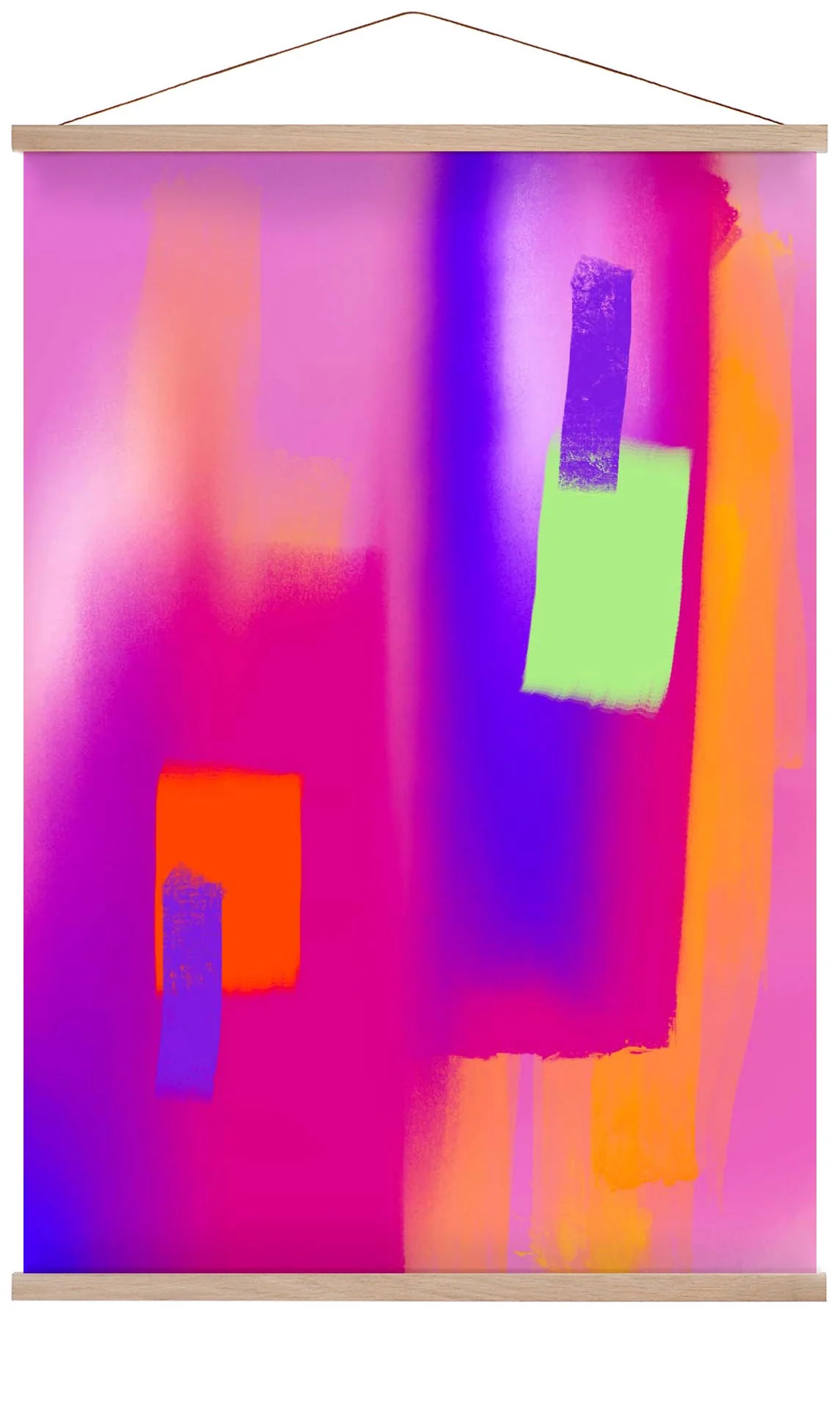 Lichter Abstrakter Kunstdruck