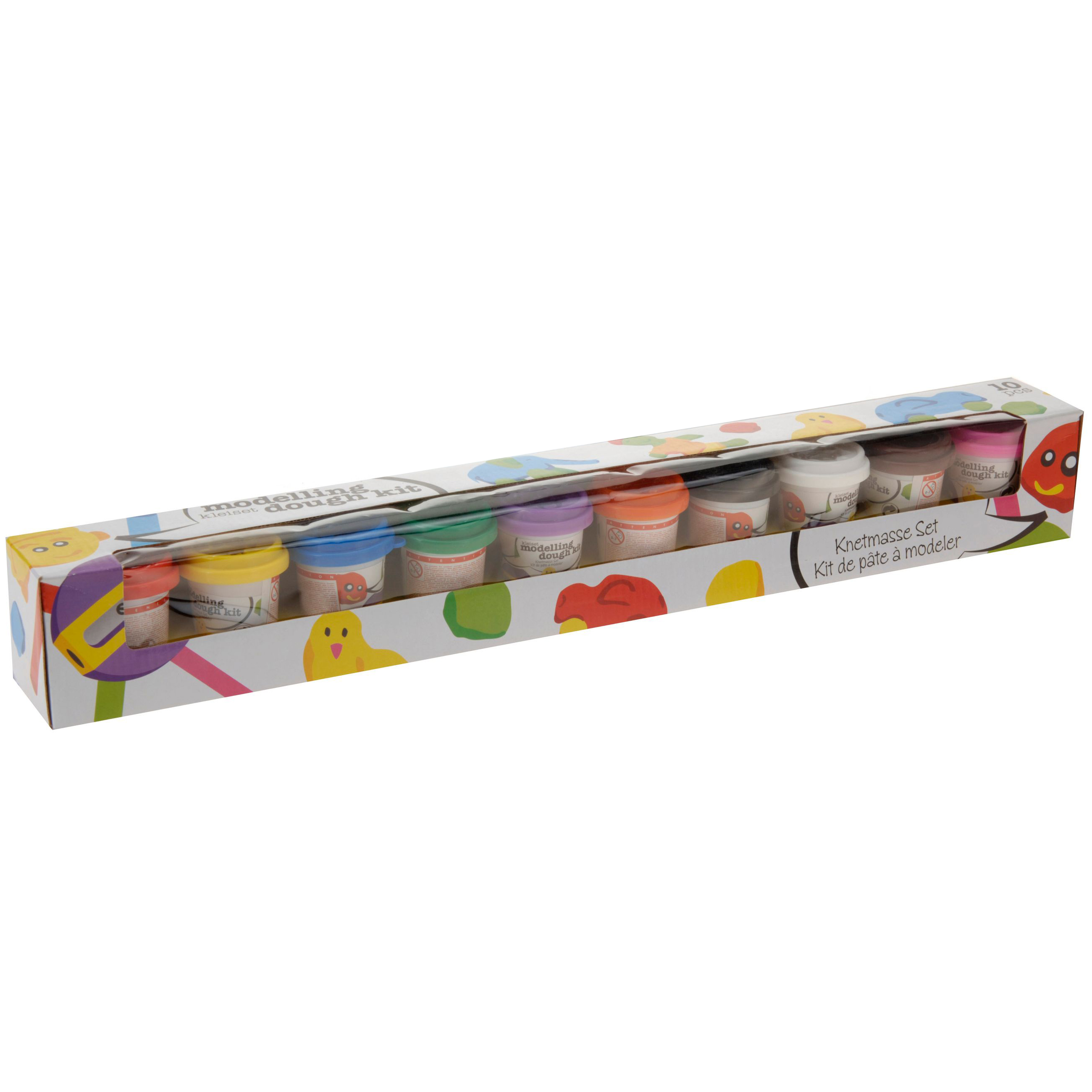 Knete Set 10-teilig