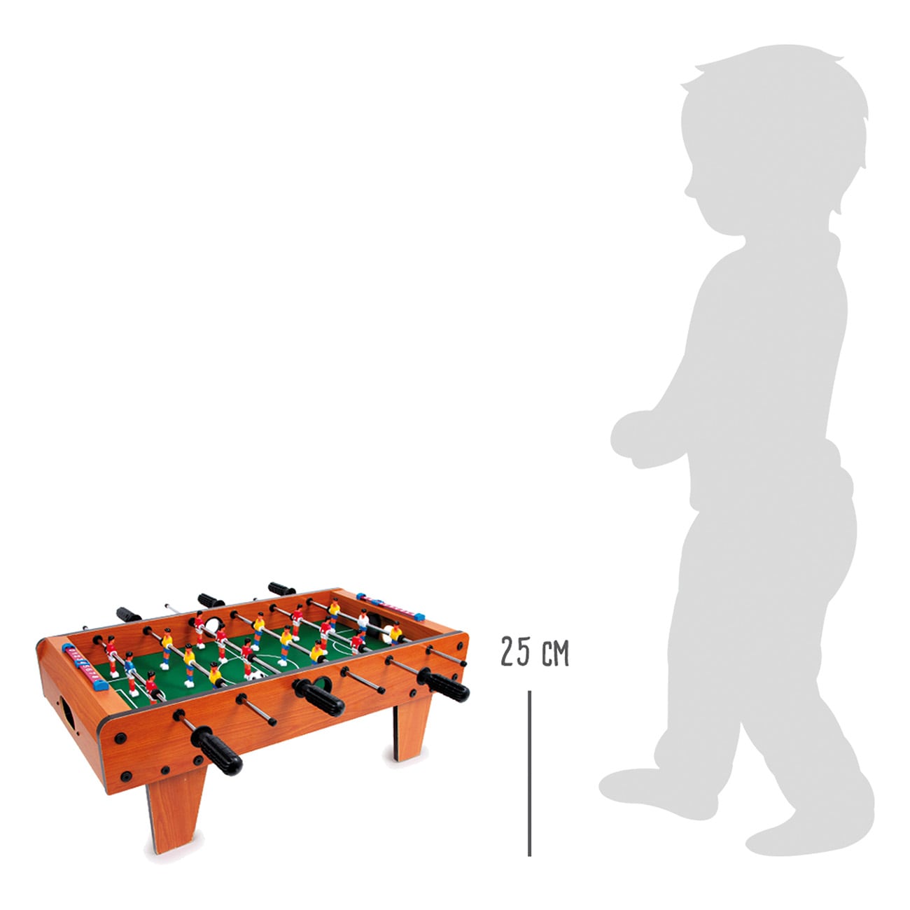 Smallfoot Tischkicker Natur 6702 Mehrfarbig Spiel