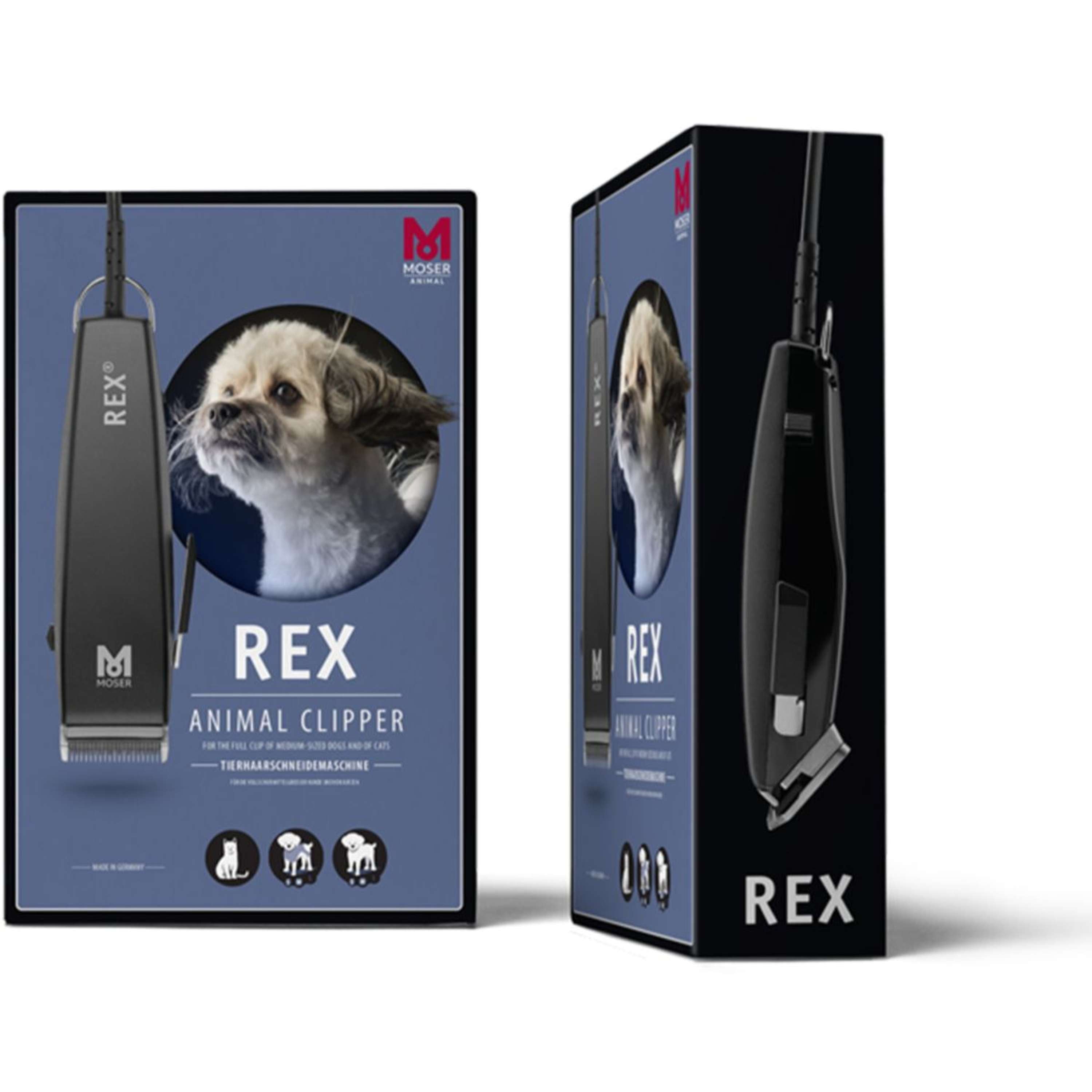 Wahl Tondeuse Rex Dier Zwart