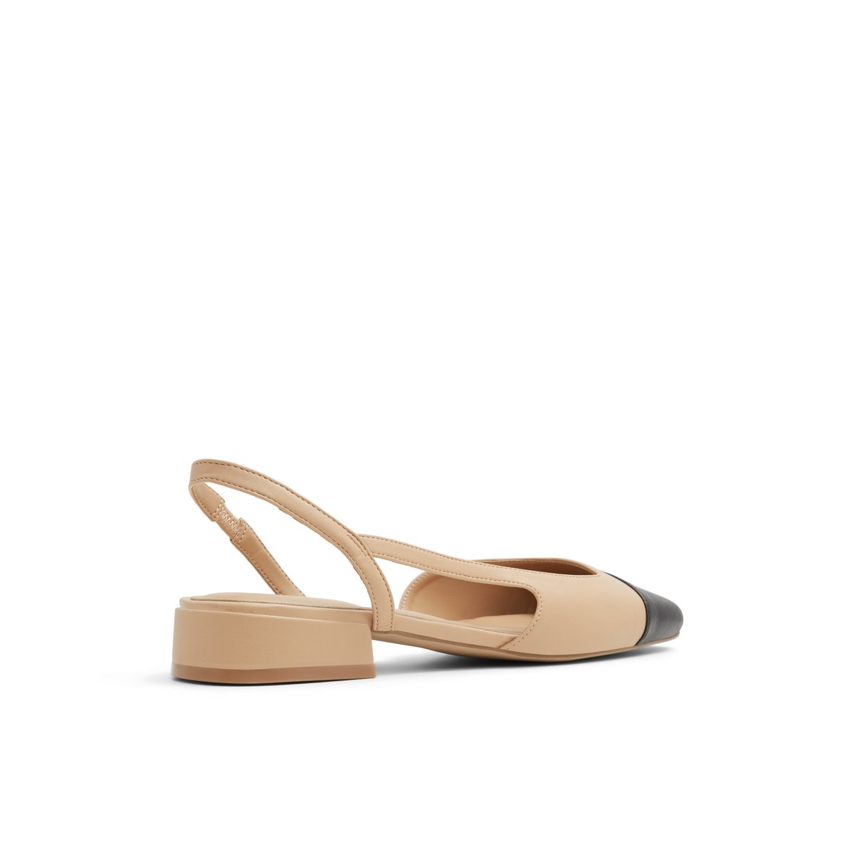 LUCA FERRI-Zutha-Escarpins à bride arrière - Talon Bloc - Autre Beige Foncé