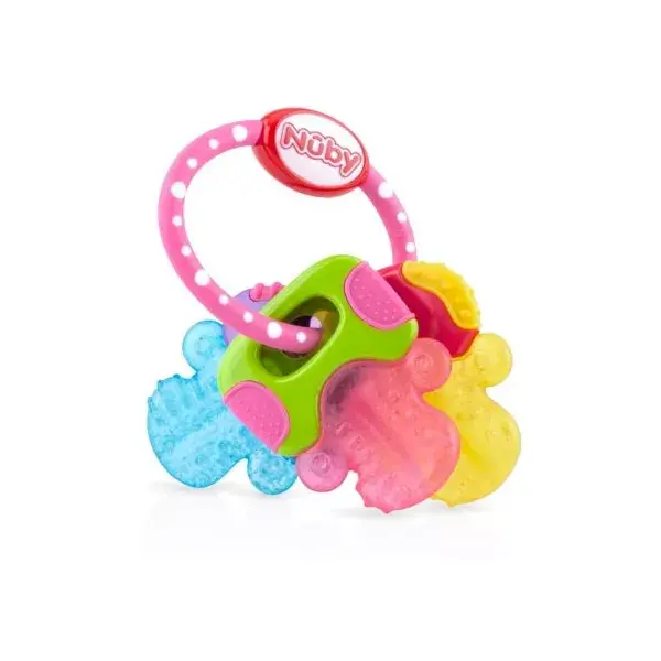 Chaveiro Nuby Chilled para dentição +3m