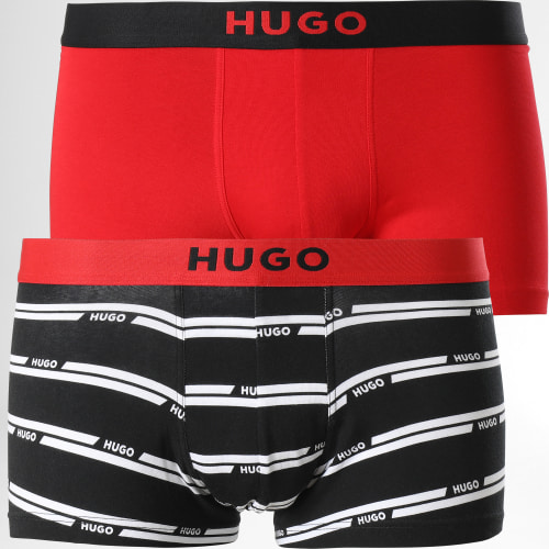 Lot De 2 Boxers 50473786 Noir Rouge