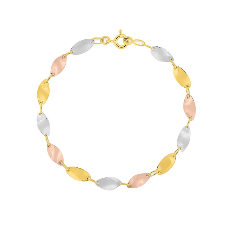 Bracelet Femme - Or 18 Carats - Longueur : 18 cm