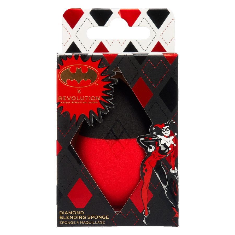 Makeup Revolution x DC Harley Quinn Carved Diamond Blending Sponge
