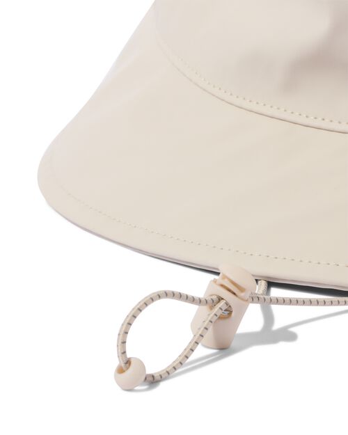 chapeau de pluie beige beige