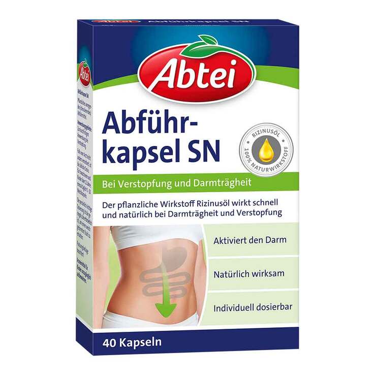 Abtei Abführkapseln SN Kapseln, 40 St