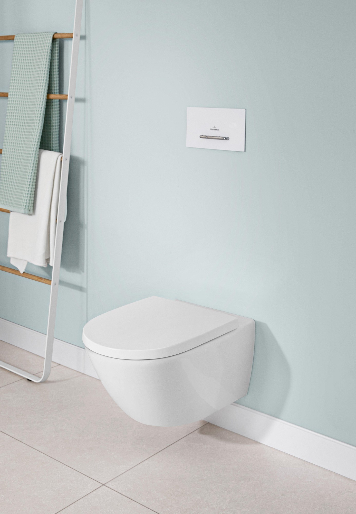 Villeroy & Boch Subway 3.0 softclose toiletzitting met quick release en AntiBac wit glans