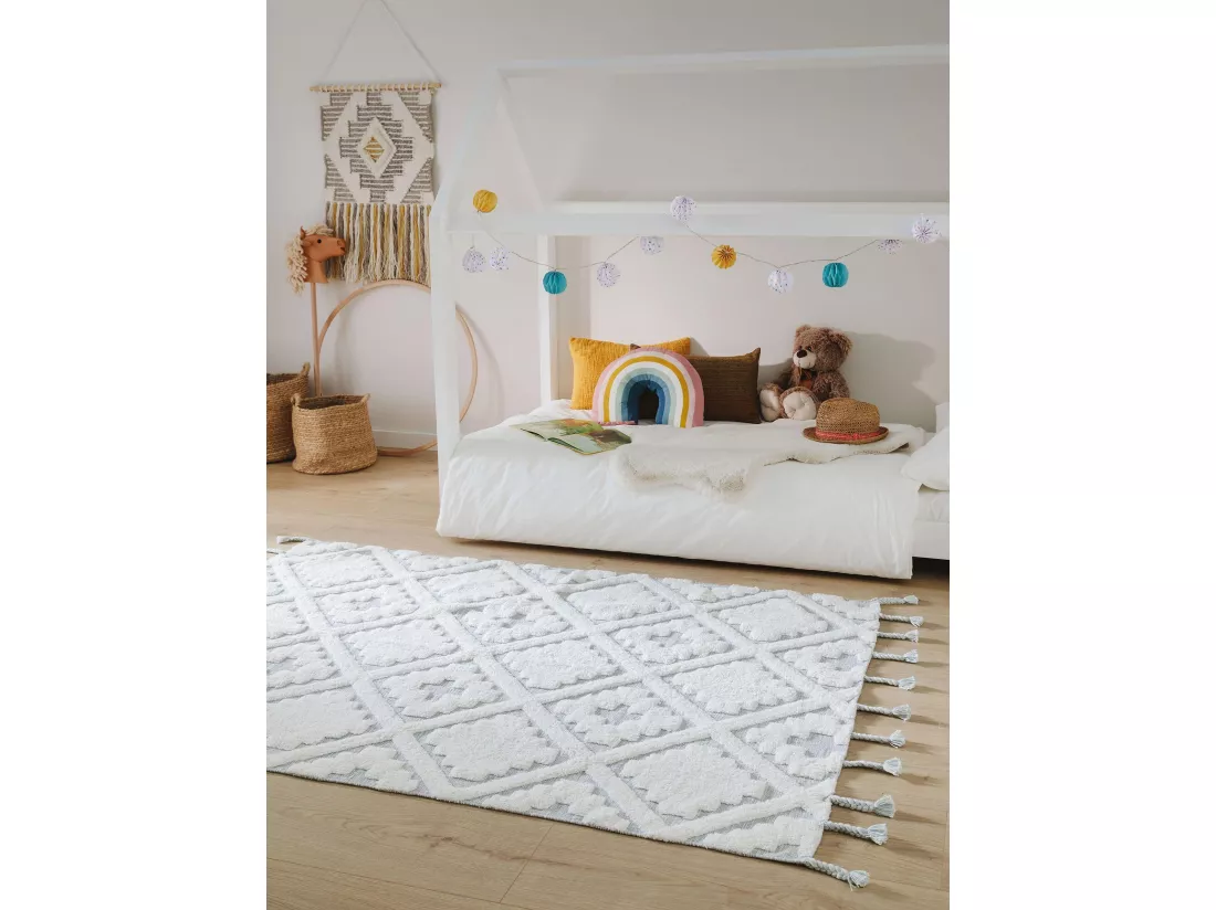 Tapis lavables pour enfants Matheo Menthe 80x120 cm
