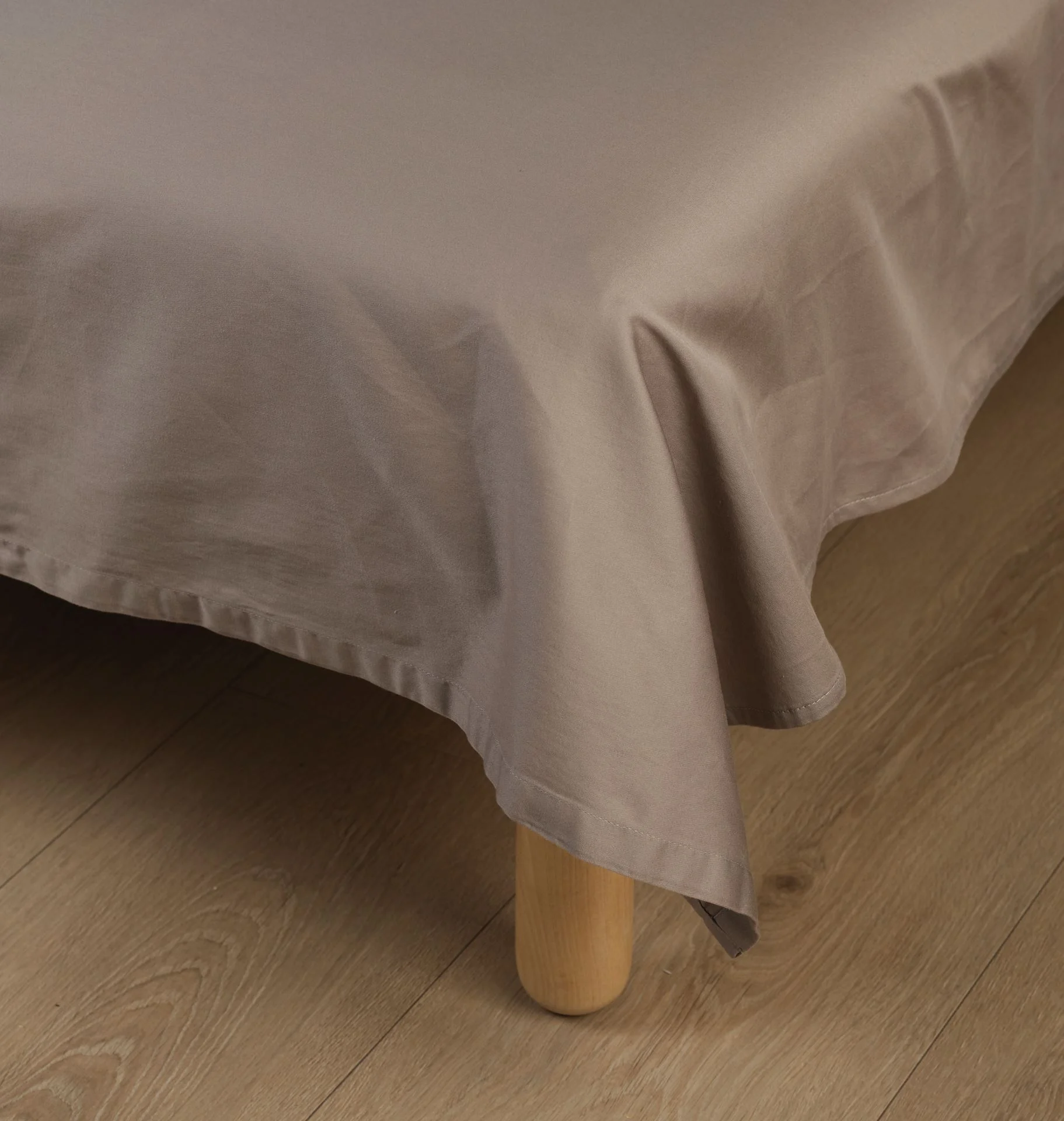 Laken flatt hvit - 260x260 cm