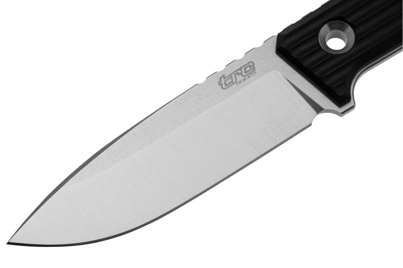 TRC Knives Urban Tactical, Elmax Satin, Black G10 survivalmes