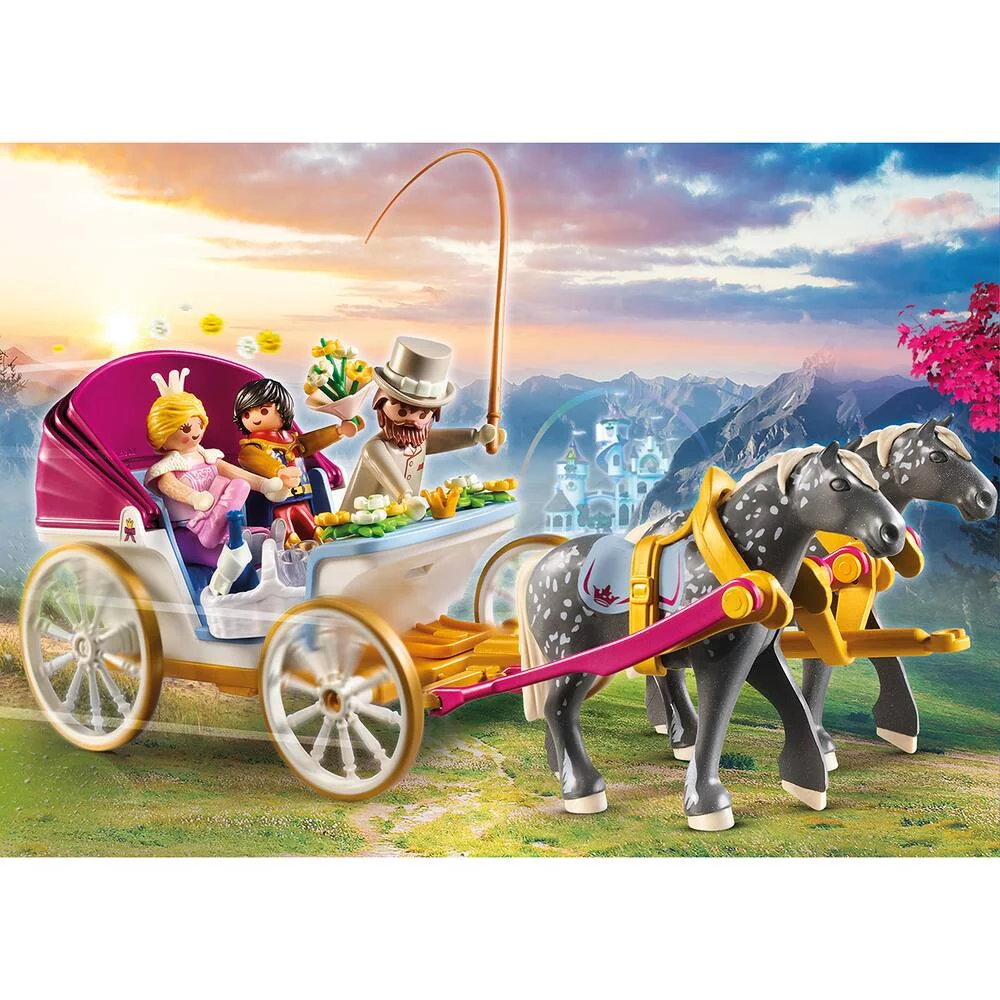 CALECHE ET COUPLE ROYAL - 70449
