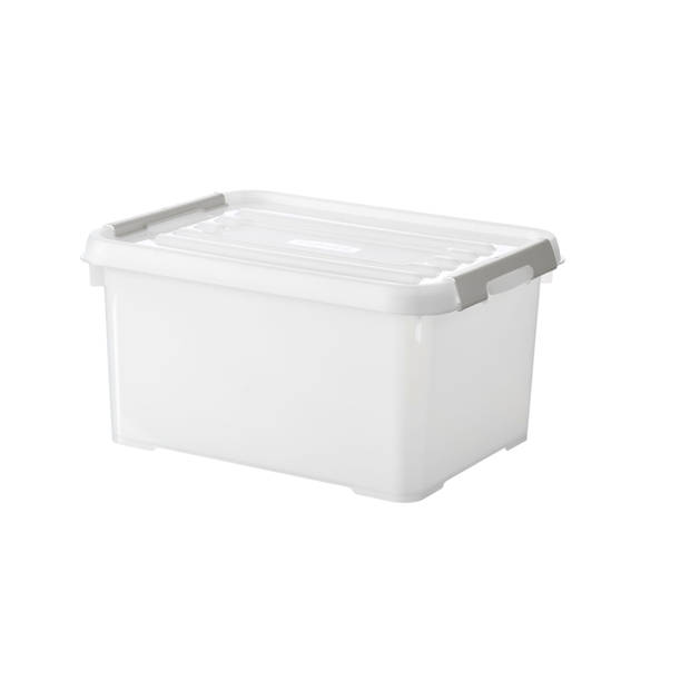 Curver Handy+ Recycled Opbergbox - 15L - Milky wit