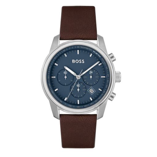 Hugo Boss Boss Trace 1514002 Herreur, Stål, 44 mm