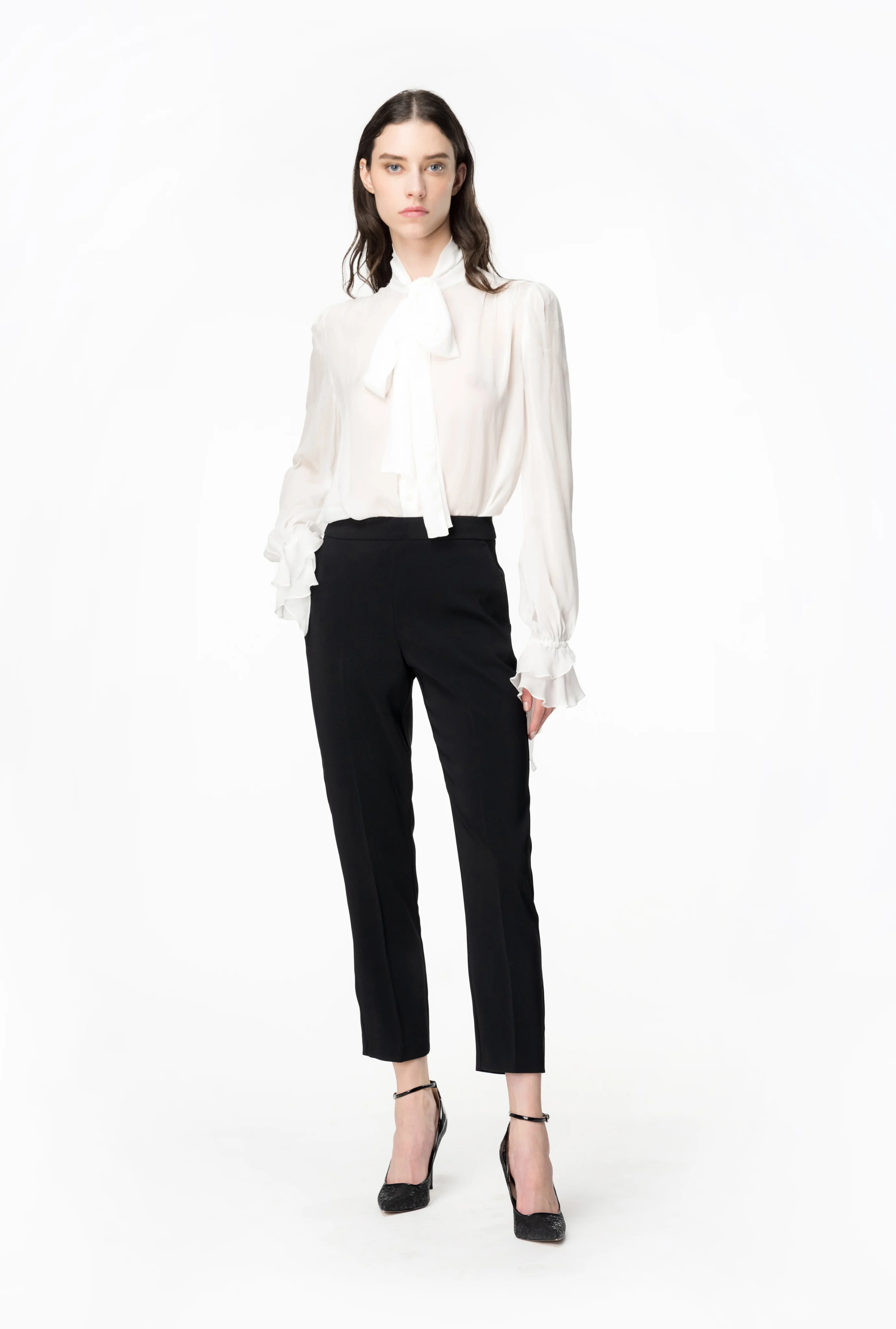 Pantalon slim | Noir