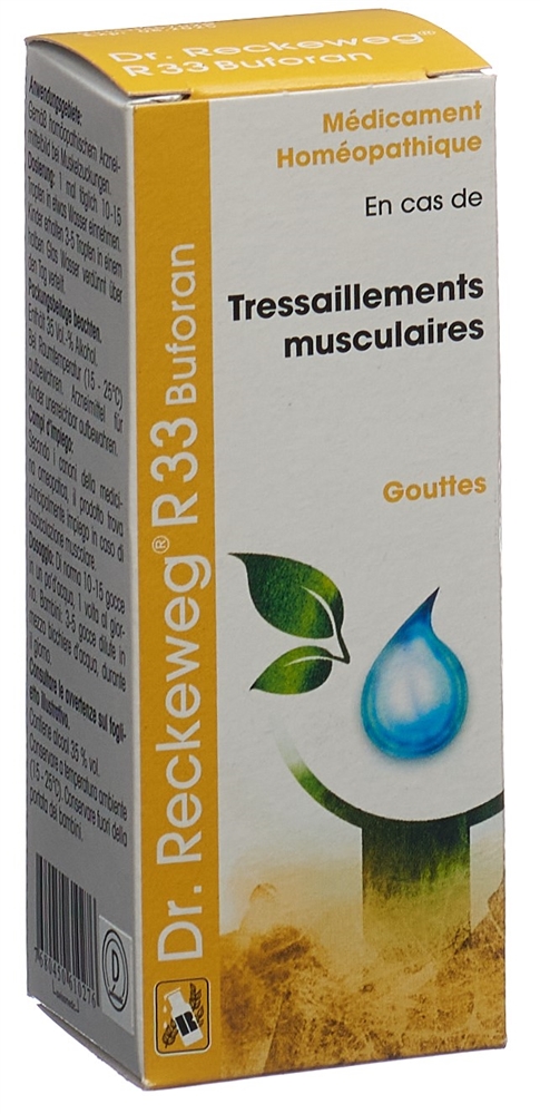 RECKEWEG R33 Buforan<br>50 ml, Flasche, Tropfen zum Einnehmen, Flüssigkeit