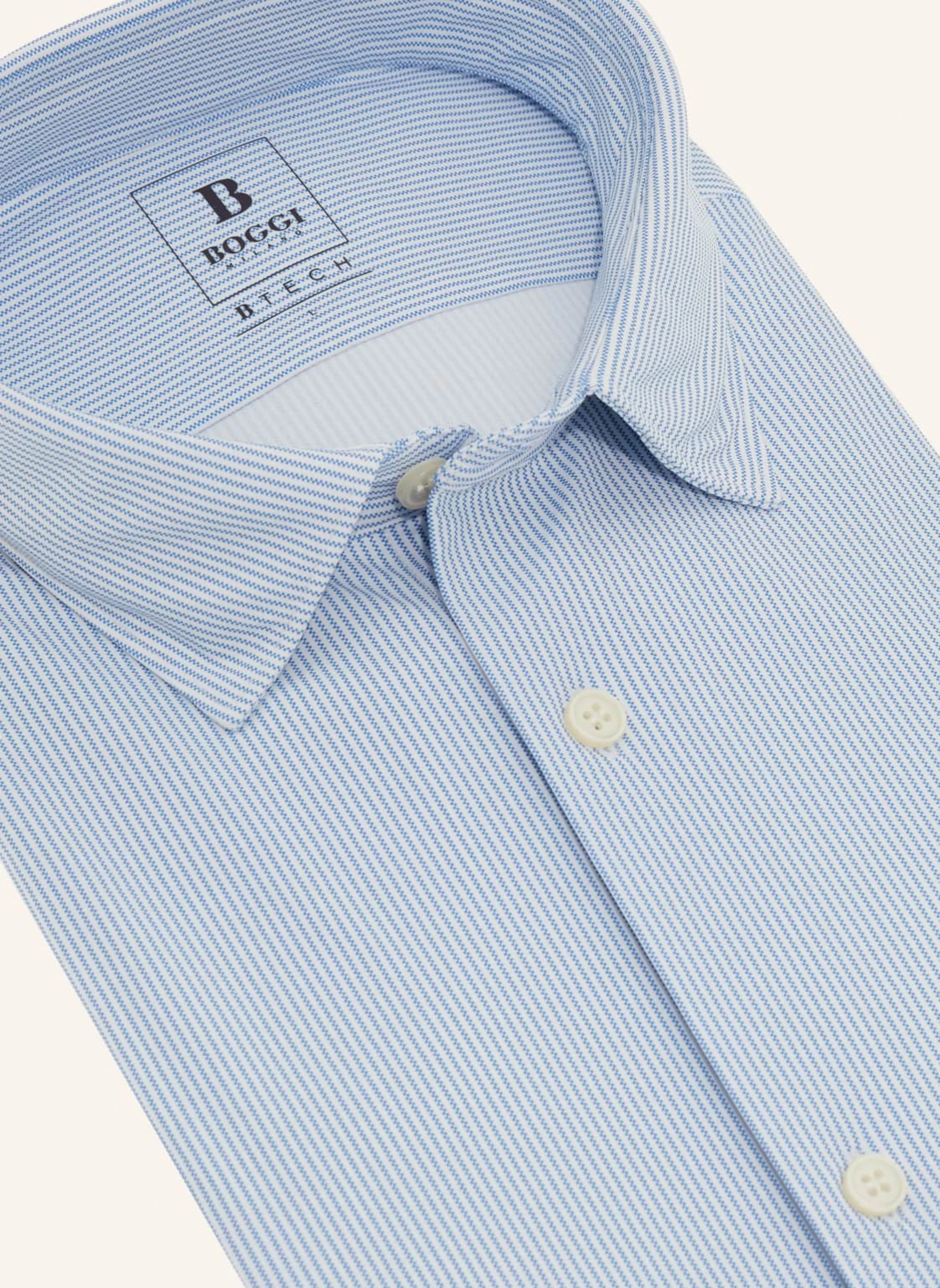 BOGGI MILANO Jerseyhemd Slim Fit