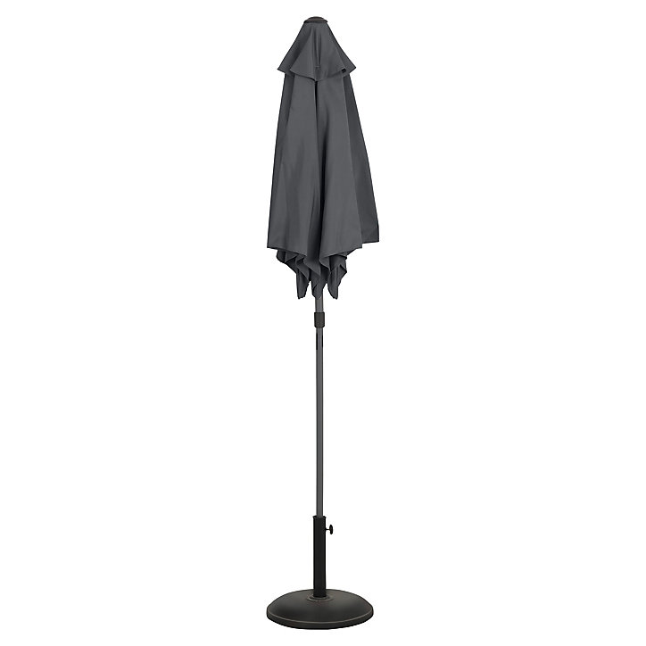 Parasol GoodHome Carambole gris ø270 cm