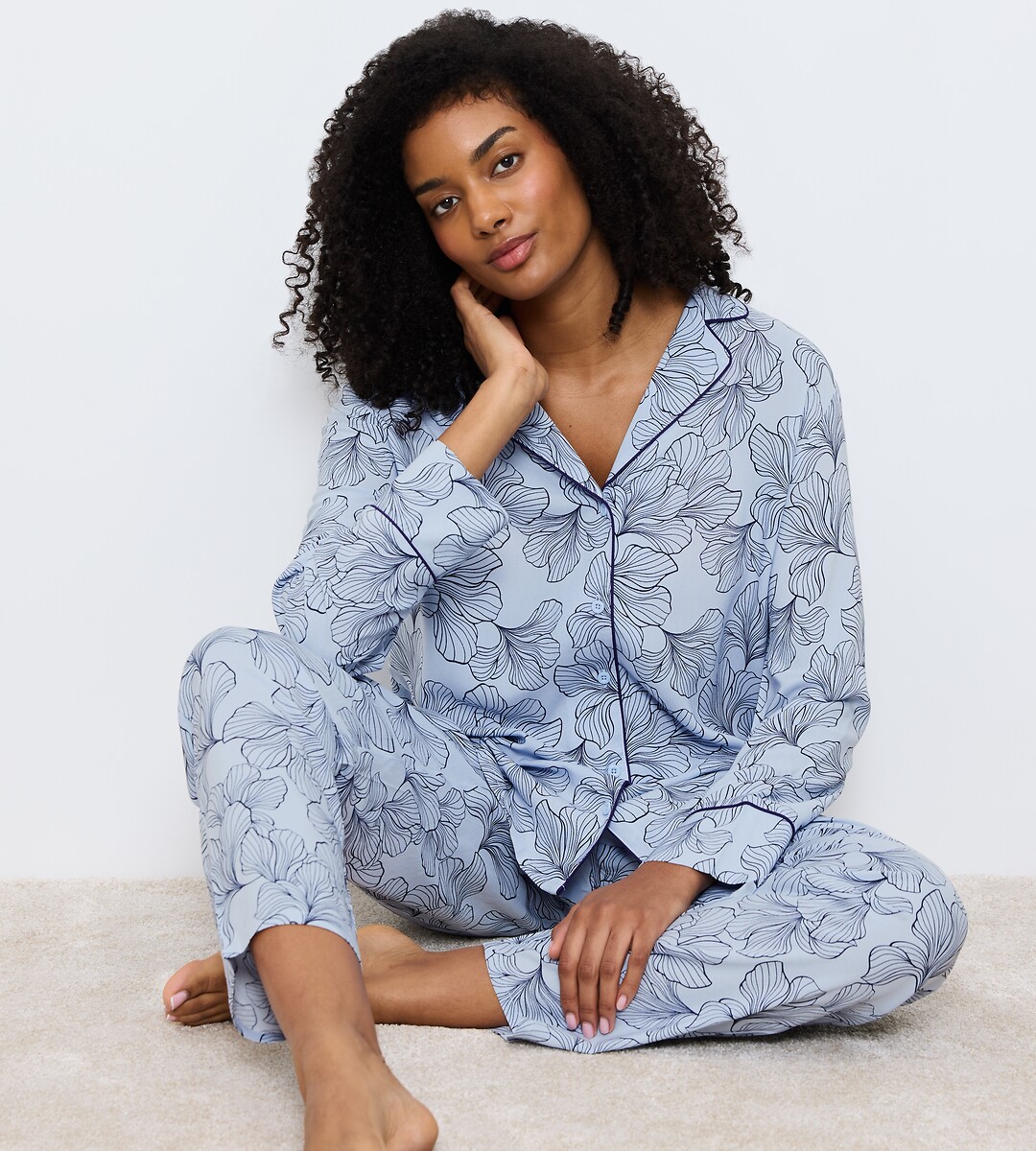 TRIUNFO<br>Pijama comprido Boyfriend Fit