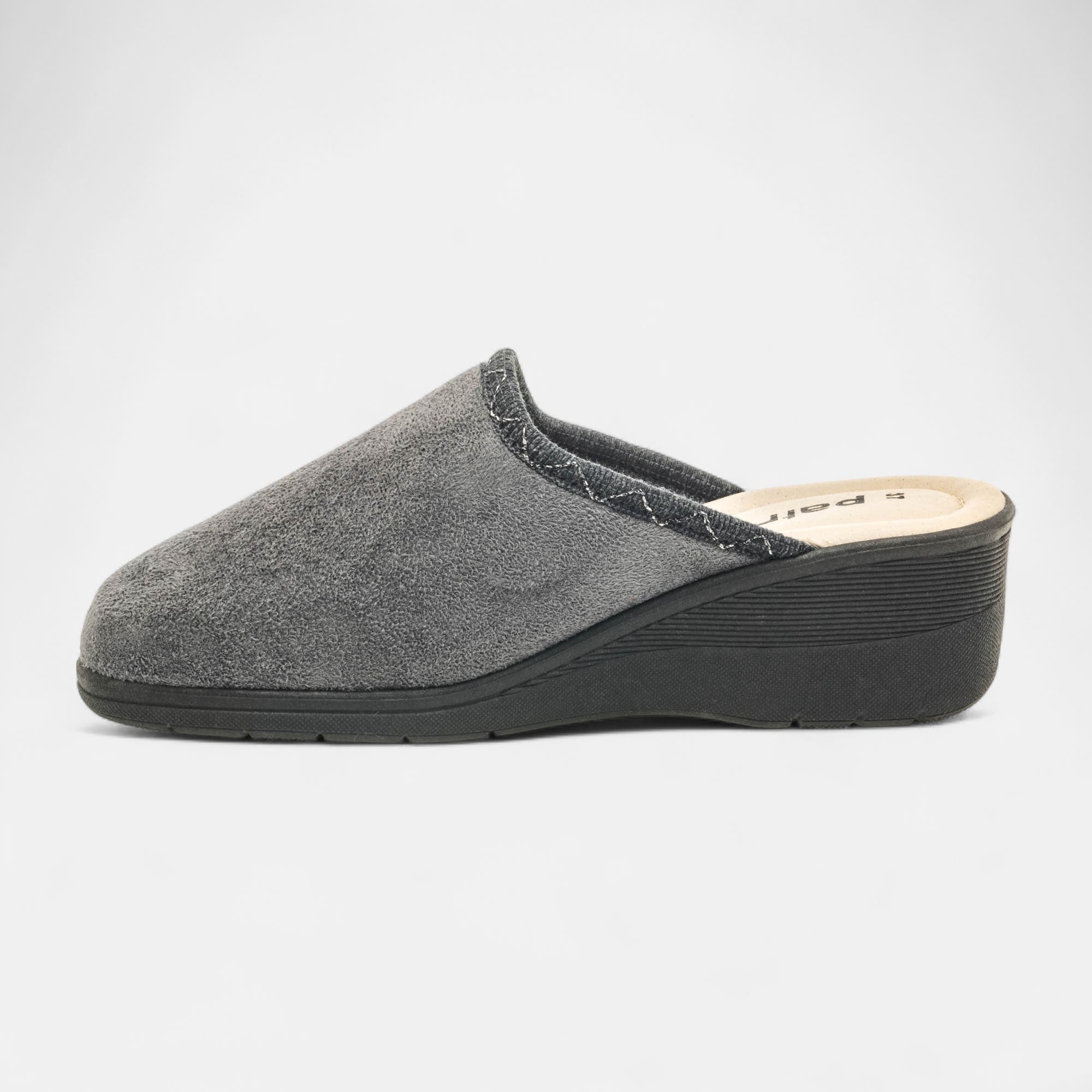 Pantoufles sabots Femme gris