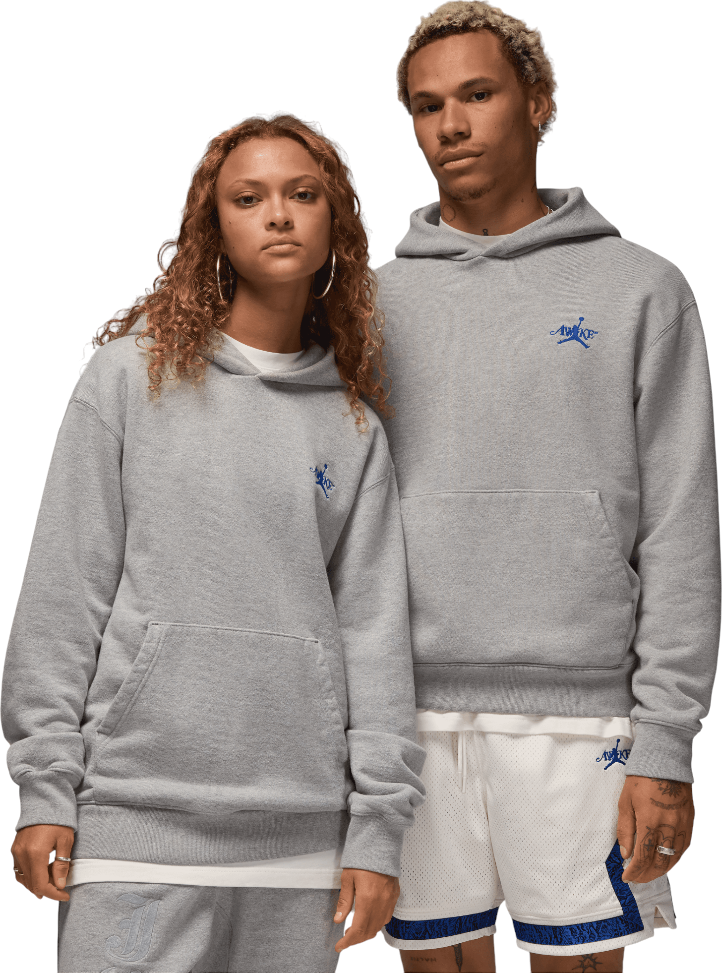 Jordan X Awake Fleece Hoody Grau F091