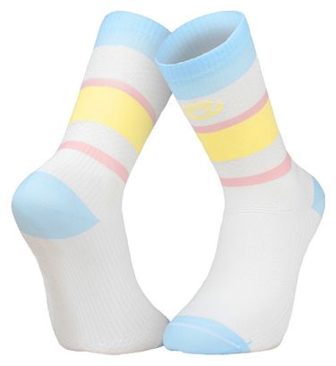 Chaussettes BV Sport Light Run ''Ibiza'' Pastel Bleu