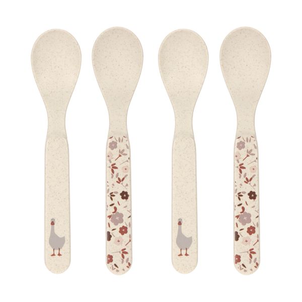 Laessig Tiny Farmer Sheep / Goose Lepel Set Naturel