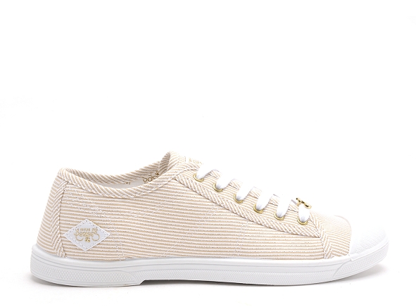 Le temps des cerises basses femme ltc basic 02 stripe or