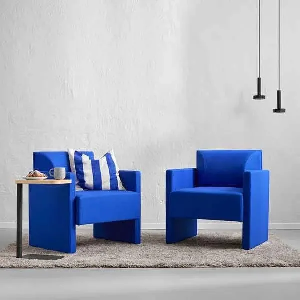 Lænestol Bits Blå - Design Peter Andersson