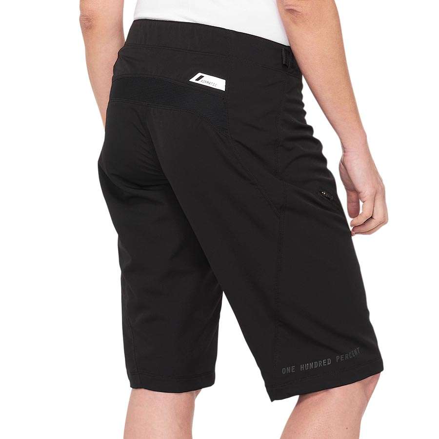 100% Airmatic MTB Fietsbroek Kort Zwart Dames