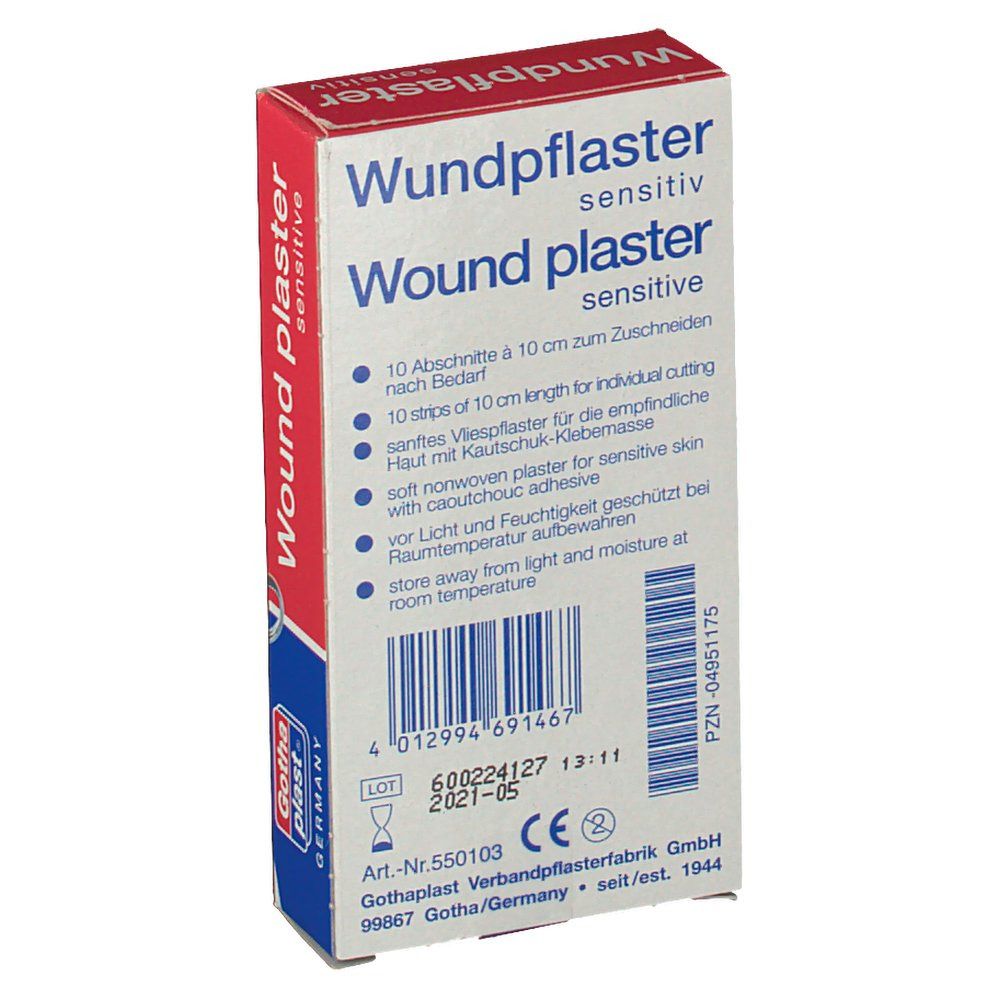Gothaplast® Wundpflaster sensitiv 1 m x 4 cm