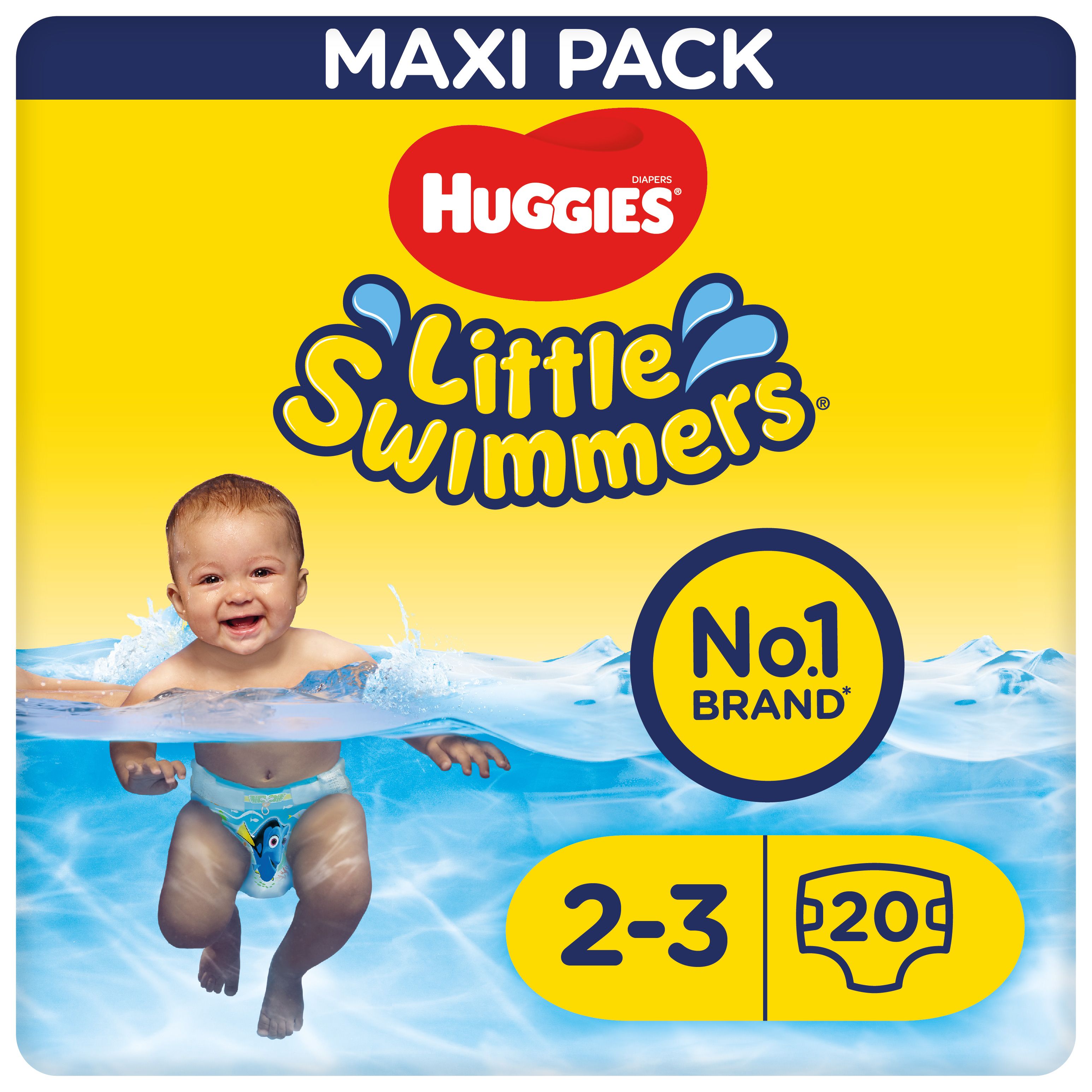 Huggies Little Swimmers Schwimmwindeln Badewindelhose Größe 2-3 (3-8kg)