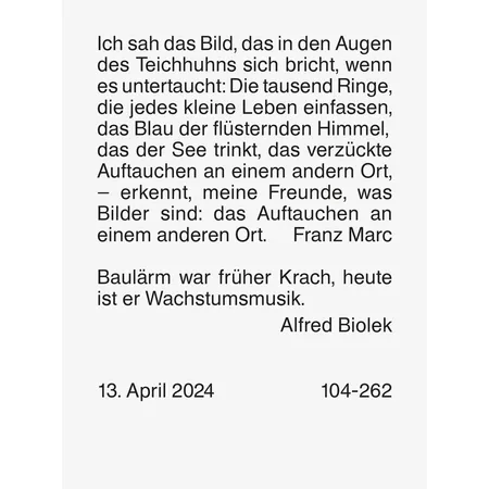 BRUNNEN Tageskalender Wandkalender 2024 53,6 x 71 mm, Schlitzweite 22 mm