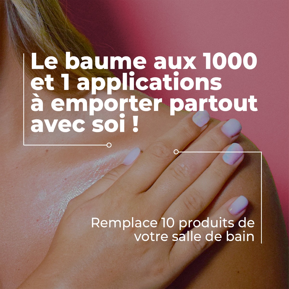 Baume miraculeux bio 10-en-1 - Fleur de cerisier - Visage, corps & cheveux - 38 g