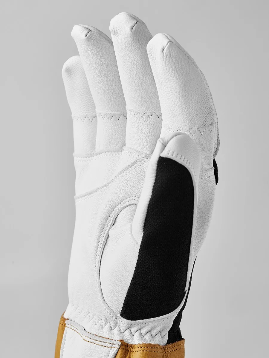 Hestra Ergo Grip Alpha 5 Finger Black